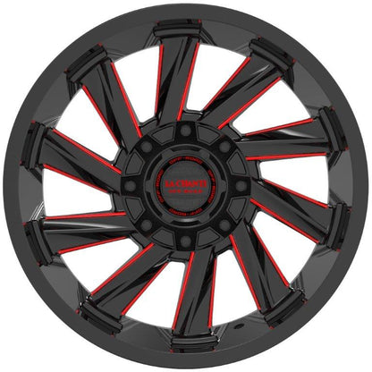 La Chanti LC-OF 10 Gloss Black Red