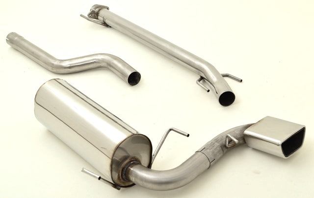 Gr.A Rennsportanlage mittig Opel Astra H GTC OPC