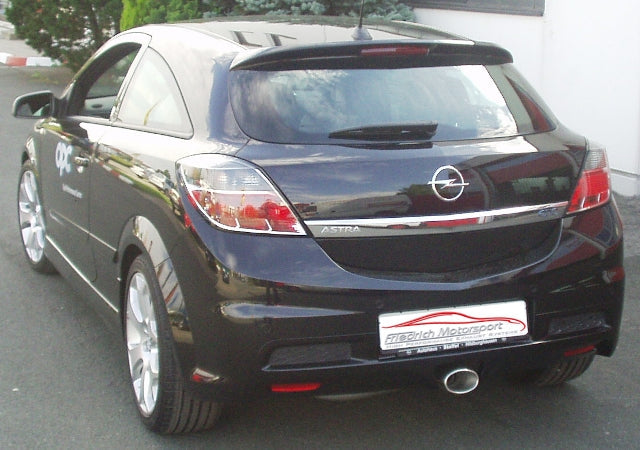 Gr.A Rennsportanlage mittig Opel Astra H GTC OPC