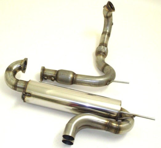 3 Zoll (76mm) Rennsportanlage mittig Opel Speedster