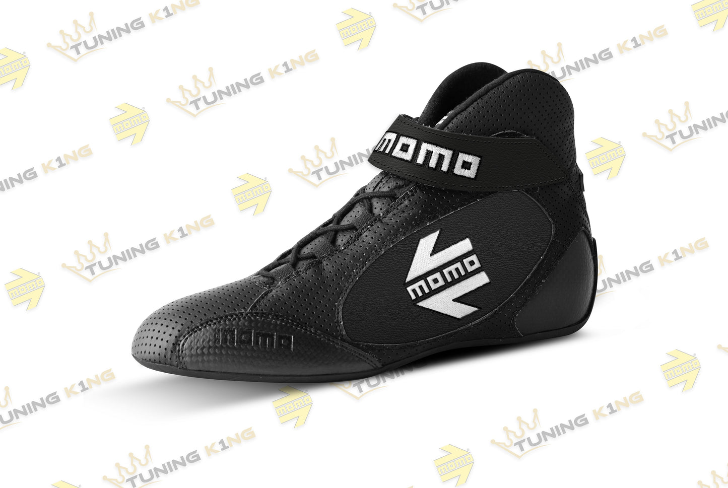 MOMO Rennfahrerschuhe GT Pro Schwarz