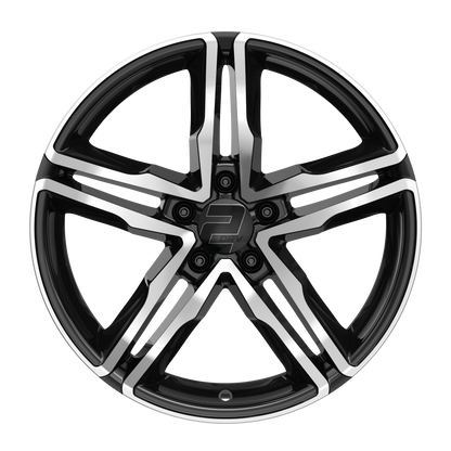 2DRV Felge WH11 Schwarz Hochglanzpoliert