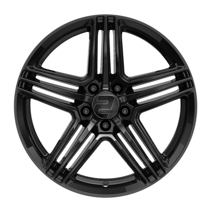 2DRV Felge WH12 Schwarz glänzend lackiert