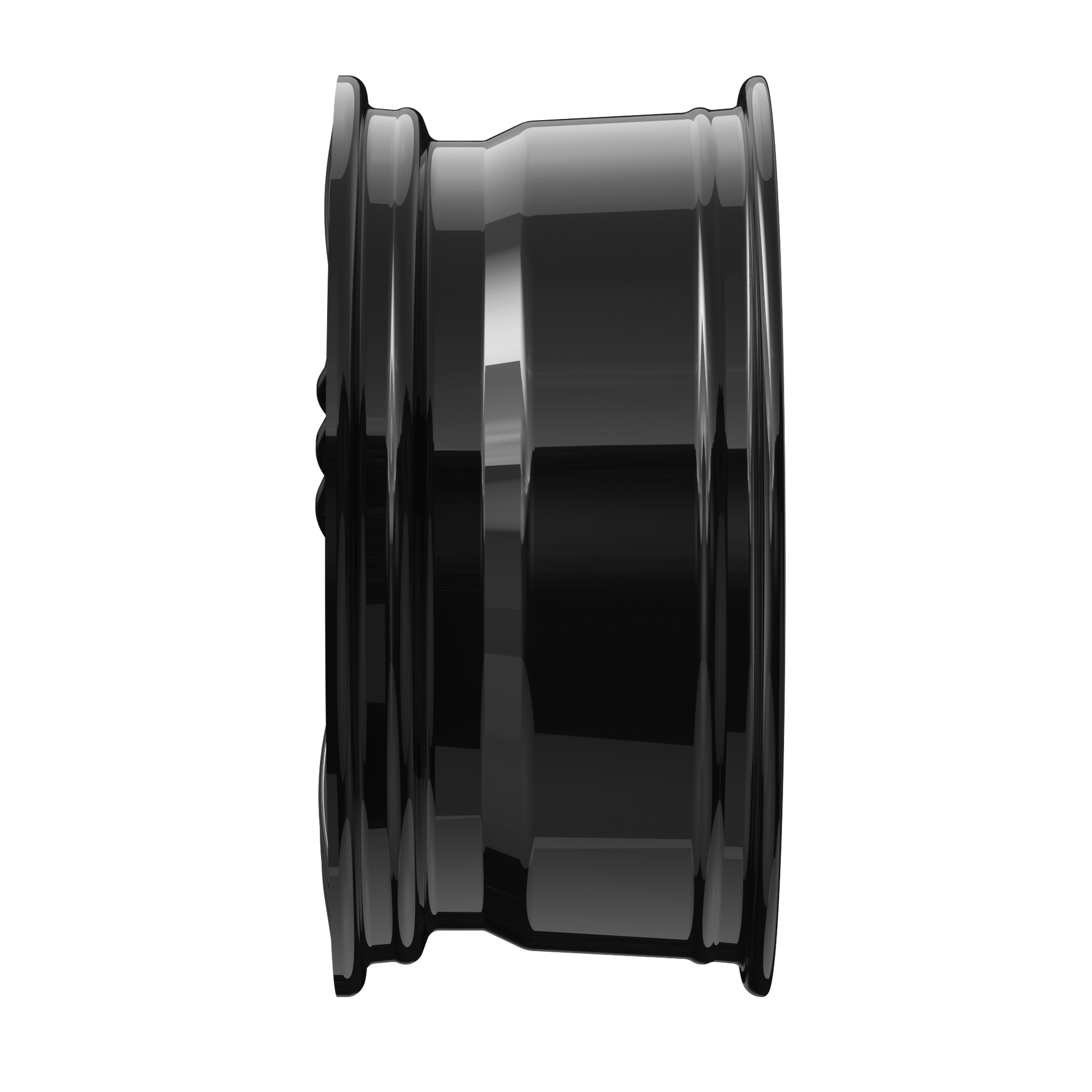 2DRV Felge WH12 Schwarz glänzend lackiert