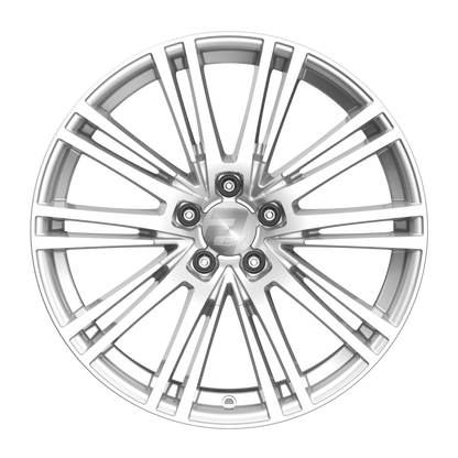 2DRV Felge WH18 Race Silber lackiert