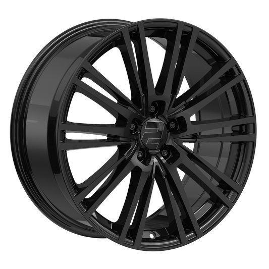 2DRV Felge WH18 Schwarz glänzend lackiert