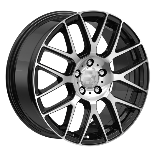 2DRV Felge WH26 Schwarz Hochglanzpoliert