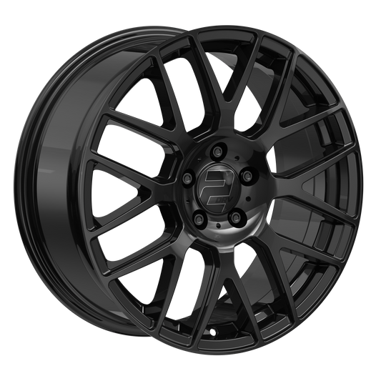 2DRV Felge WH26 Schwarz glänzend lackiert