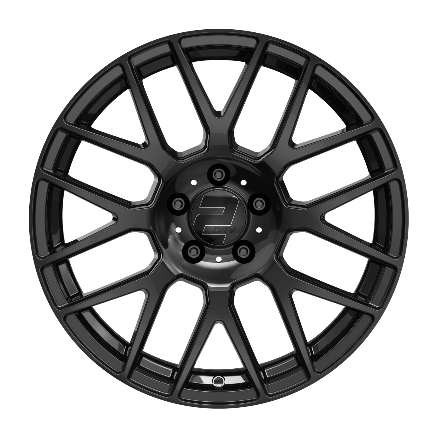 2DRV Felge WH26 Schwarz glänzend lackiert