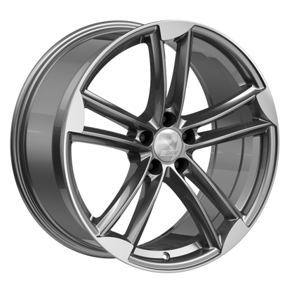 2DRV Felge WH27 Daytona Grau Hochglanzpoliert