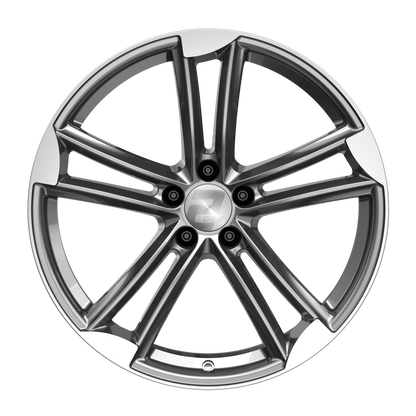 2DRV Felge WH27 Daytona Grau Hochglanzpoliert