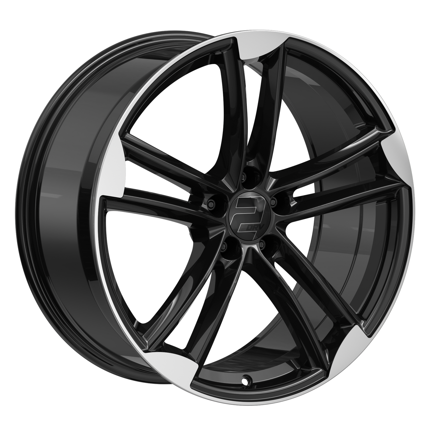 2DRV Felge WH27 Schwarz Hochglanzpoliert