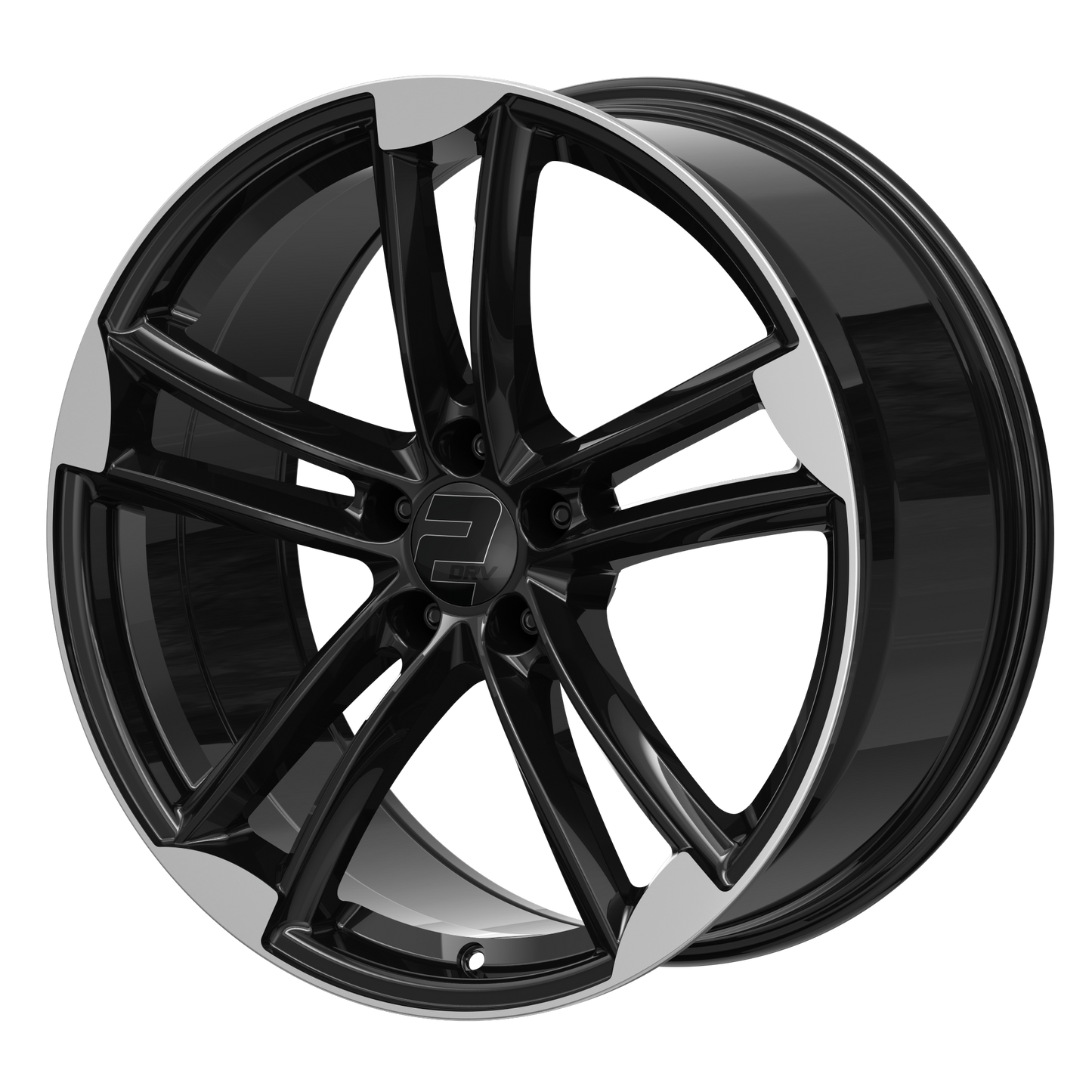 2DRV Felge WH27 Schwarz Hochglanzpoliert