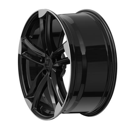 2DRV Felge WH27 Schwarz Hochglanzpoliert