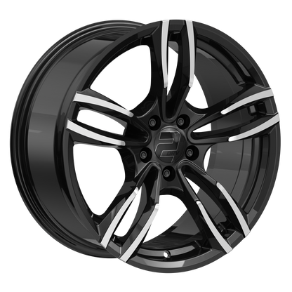 2DRV Felge WH29 Schwarz Hochglanzpoliert