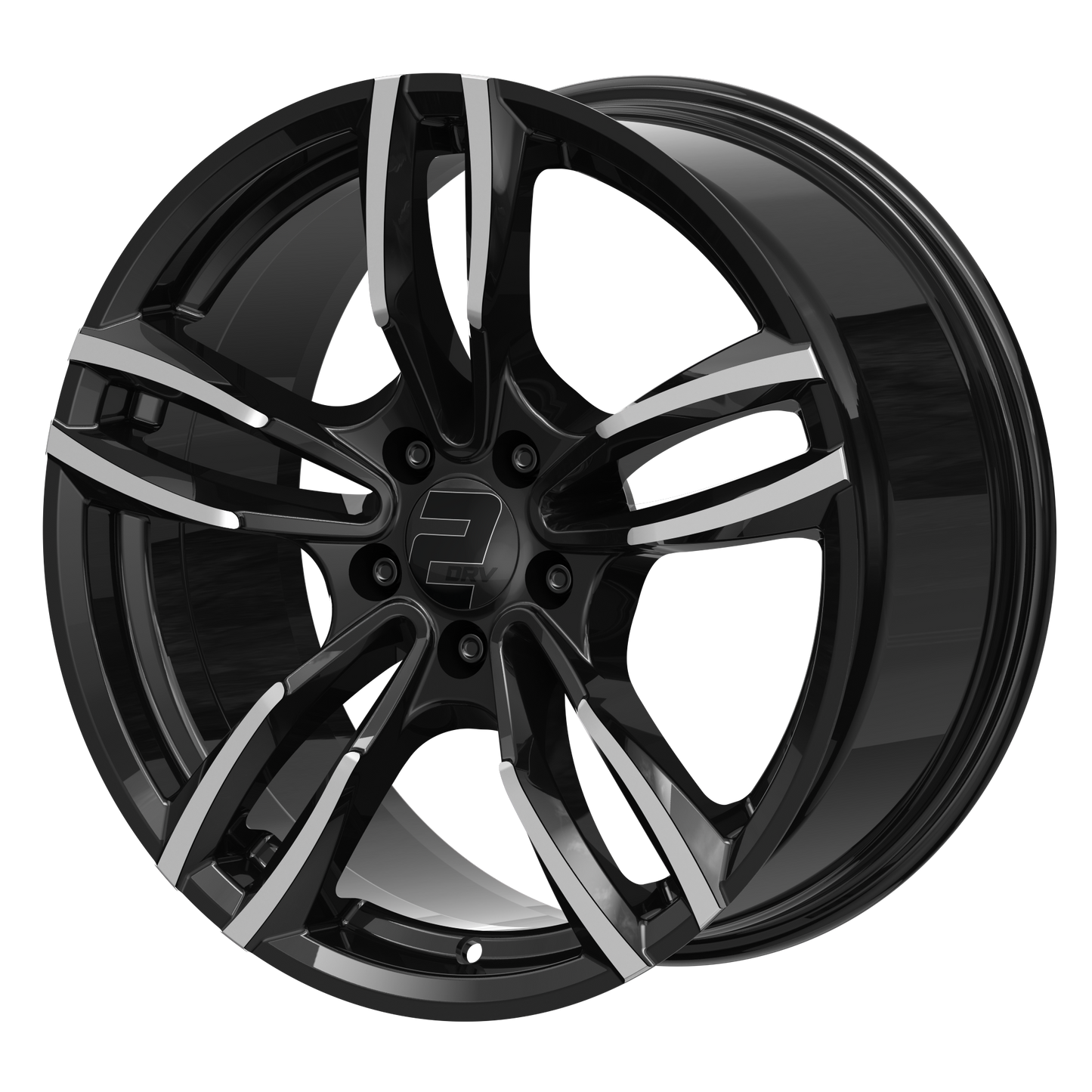 2DRV Felge WH29 Schwarz Hochglanzpoliert
