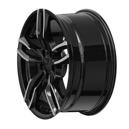 2DRV Felge WH29 Schwarz Hochglanzpoliert