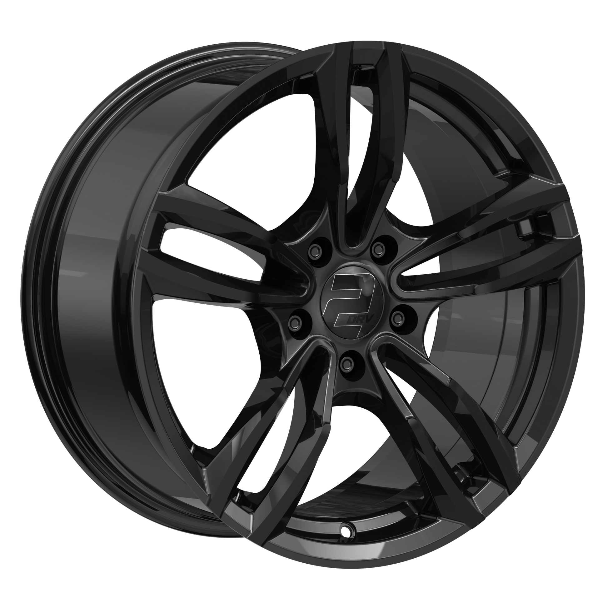 2DRV Felge WH29 Schwarz glänzend lackiert