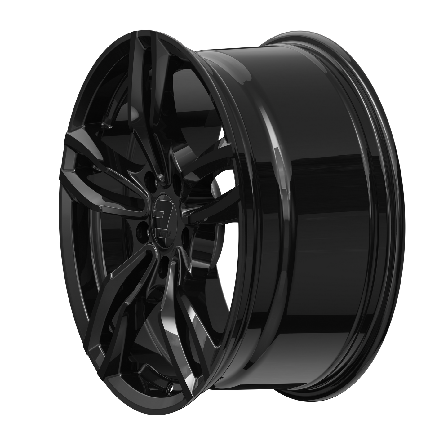 2DRV Felge WH29 Schwarz glänzend lackiert