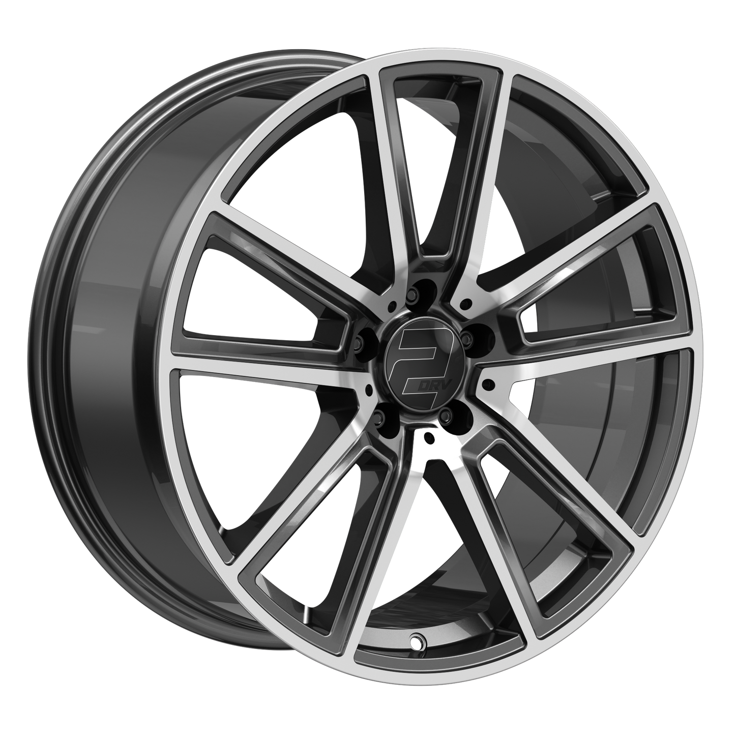 2DRV Felge WH30 Daytona Grau Hochglanzpoliert