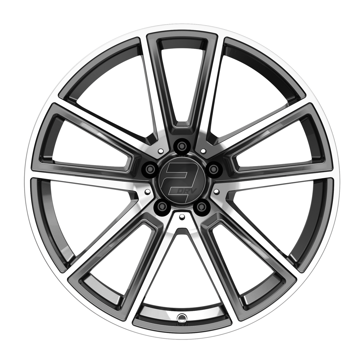 2DRV Felge WH30 Daytona Grau Hochglanzpoliert