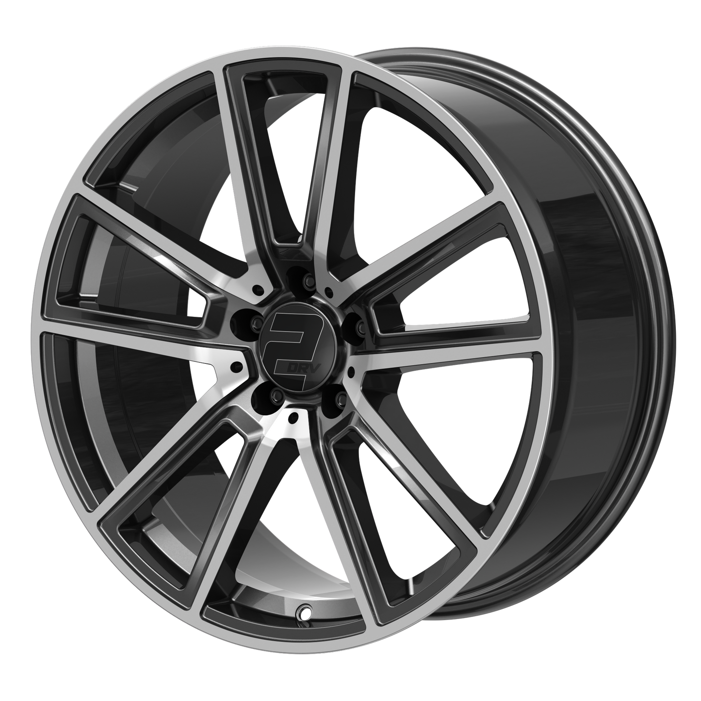 2DRV Felge WH30 Daytona Grau Hochglanzpoliert