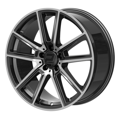 2DRV Felge WH30 Daytona Grau Hochglanzpoliert