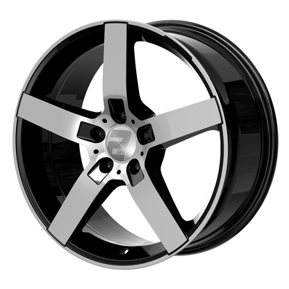 2DRV Felge WH31 Schwarz Hochglanzpoliert