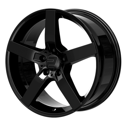 2DRV Felge WH31 Schwarz glänzend lackiert