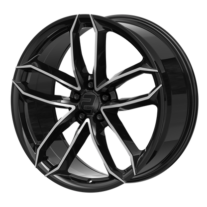 2DRV Felge WH33 Schwarz Hochglanzpoliert