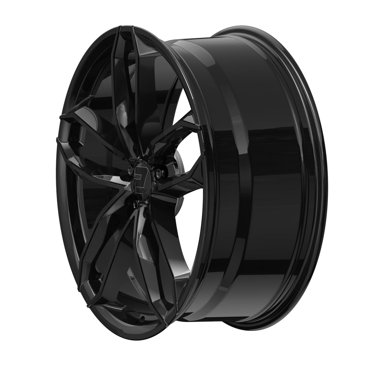 2DRV Felge WH33 Schwarz glänzend lackiert