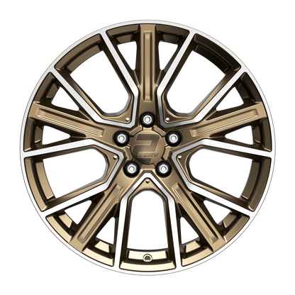2DRV Felge WH34 Bronze matt Hochglanzpoliert