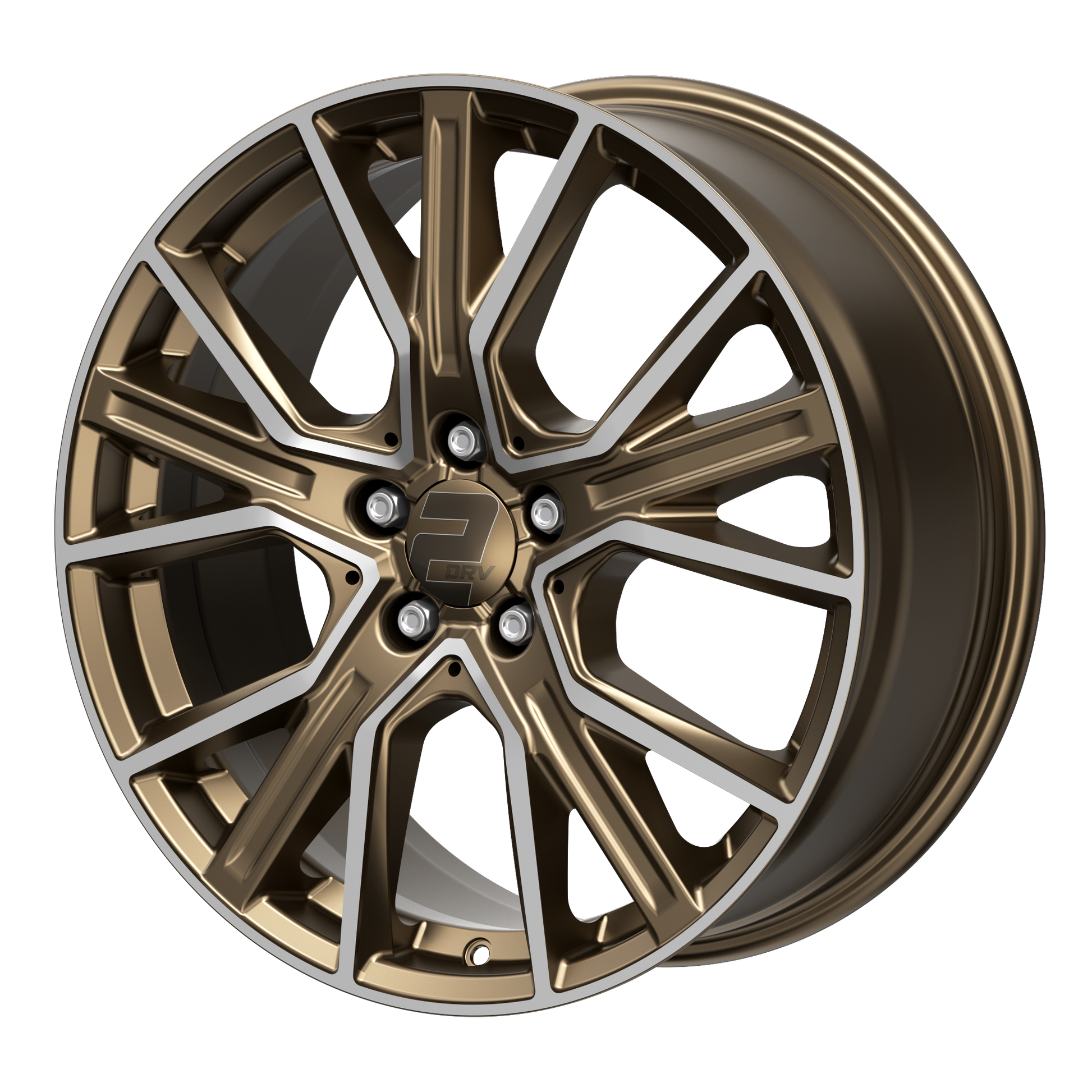 2DRV Felge WH34 Bronze matt Hochglanzpoliert