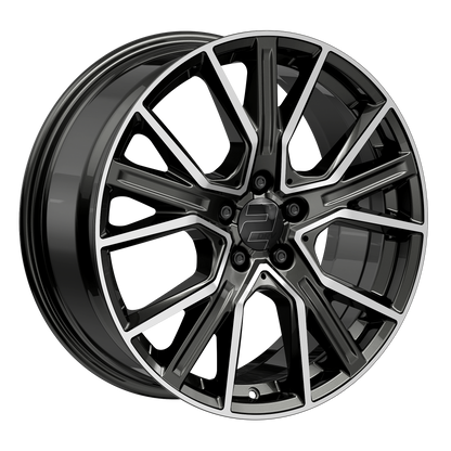 2DRV Felge WH34 Dark Gunmetal Hochglanzpoliert