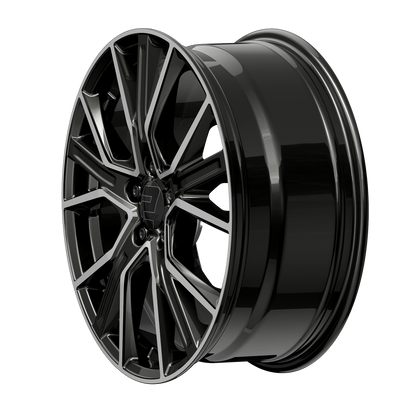 2DRV Felge WH34 Dark Gunmetal Hochglanzpoliert