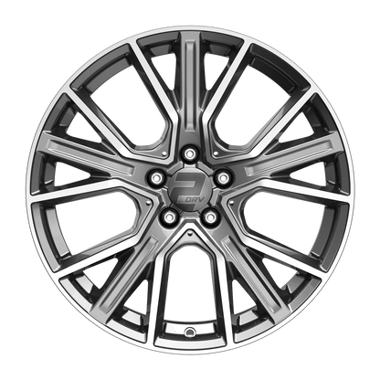 2DRV Felge WH34 Daytona Grau Hochglanzpoliert