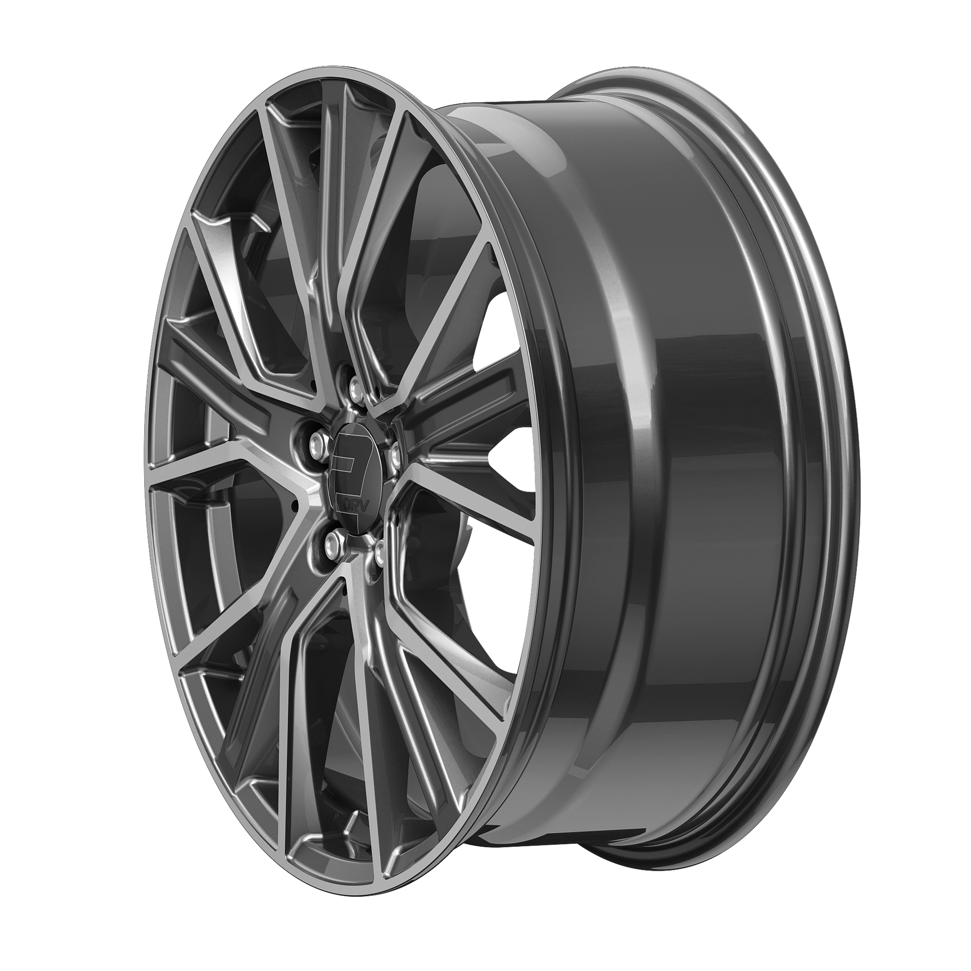 2DRV Felge WH34 Daytona Grau Hochglanzpoliert