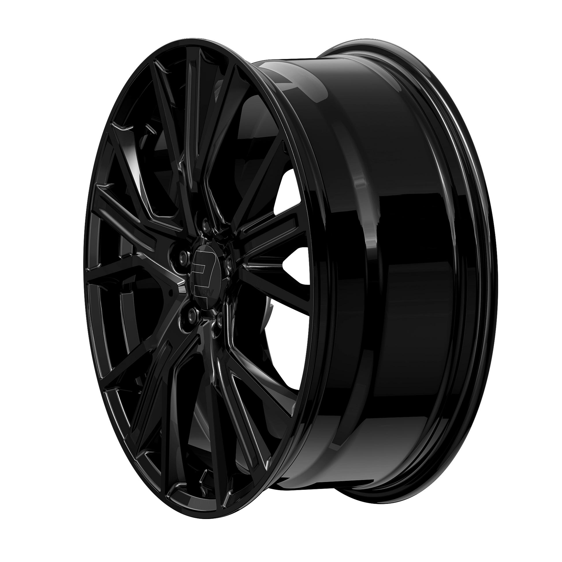 2DRV Felge WH34 Schwarz glänzend lackiert