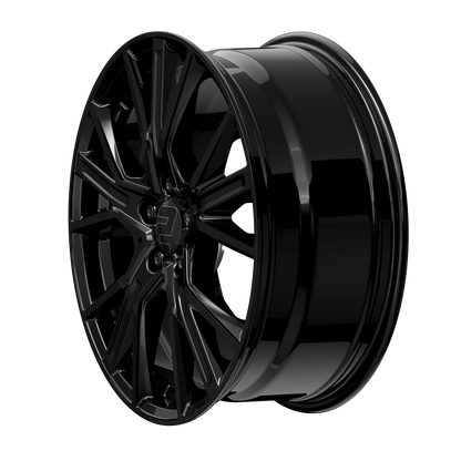 2DRV Felge WH34 Schwarz glänzend lackiert