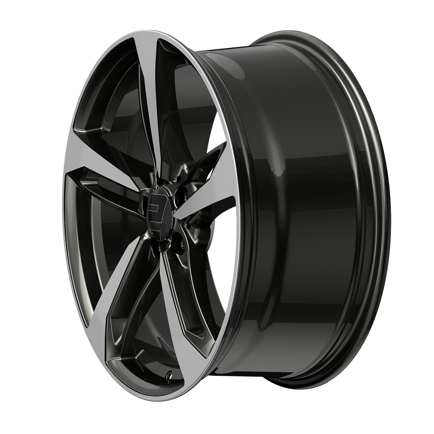 2DRV Felge WH36 Dark Gunmetal Hochglanzpoliert
