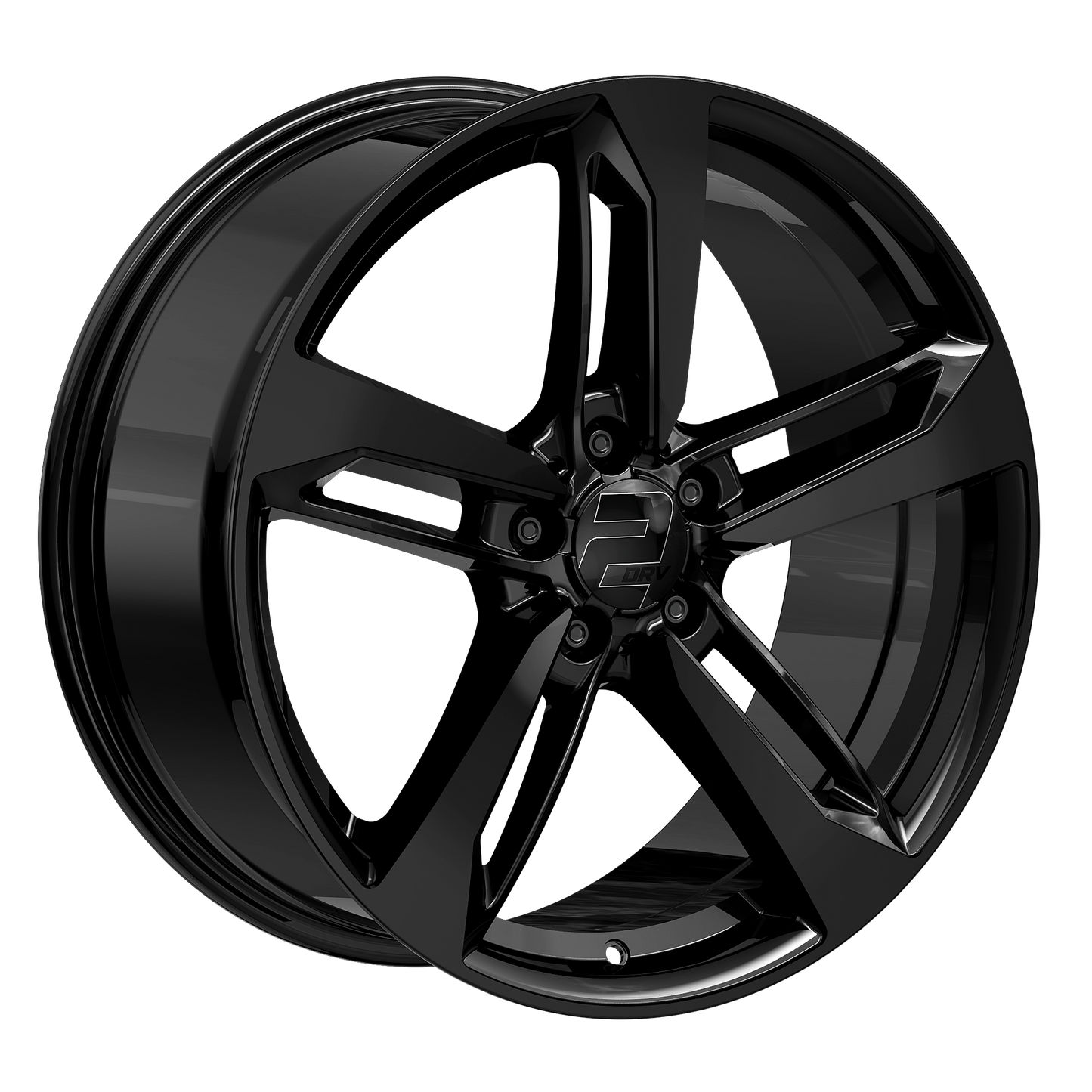 2DRV Felge WH36 Schwarz glänzend lackiert