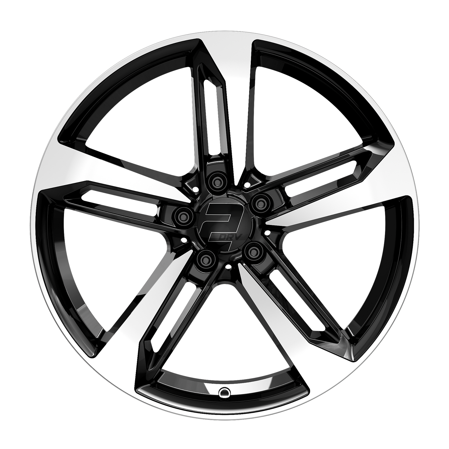 2DRV Felge WH36 Schwarz Hochglanzpoliert
