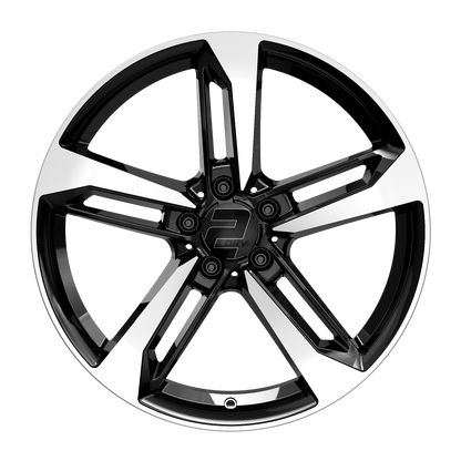 2DRV Felge WH36 Schwarz Hochglanzpoliert