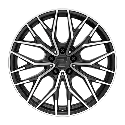 2DRV Felge WH37 Schwarz Hochglanzpoliert