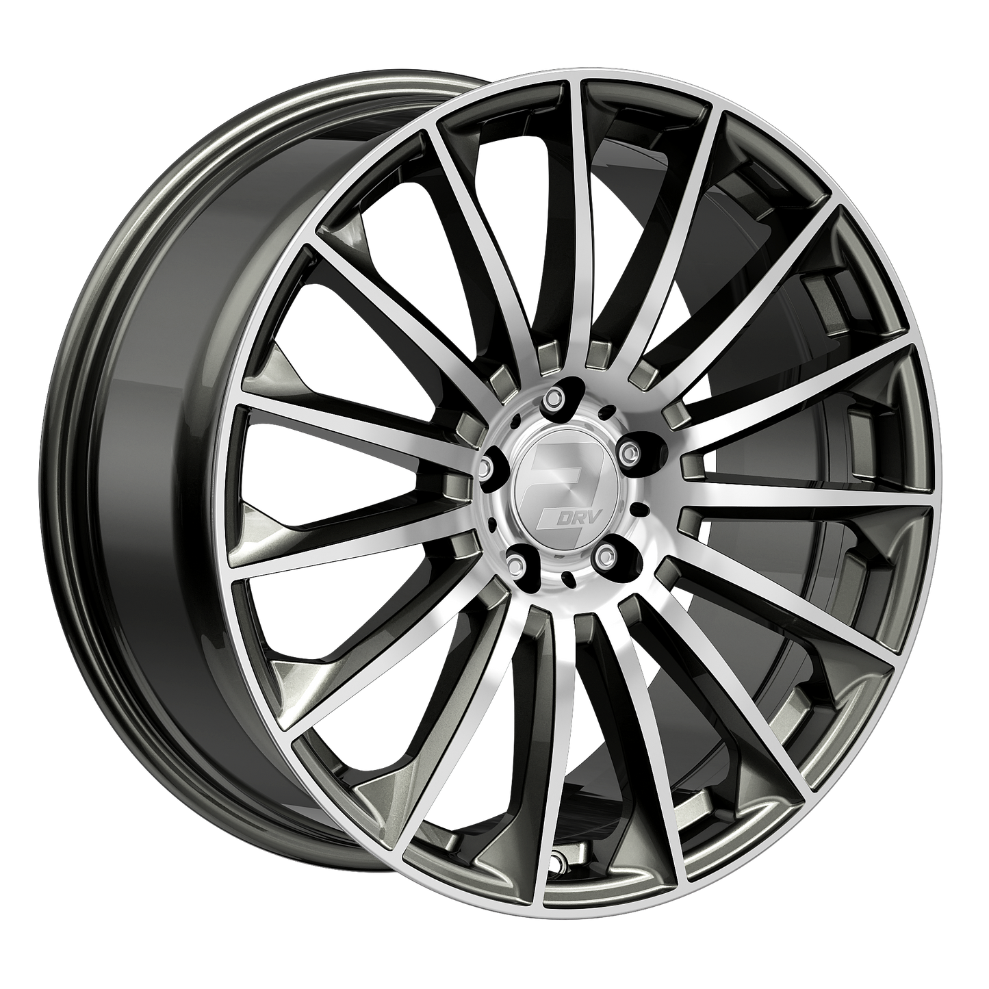 2DRV Felge WH39 Dark Gunmetal Hochglanzpoliert