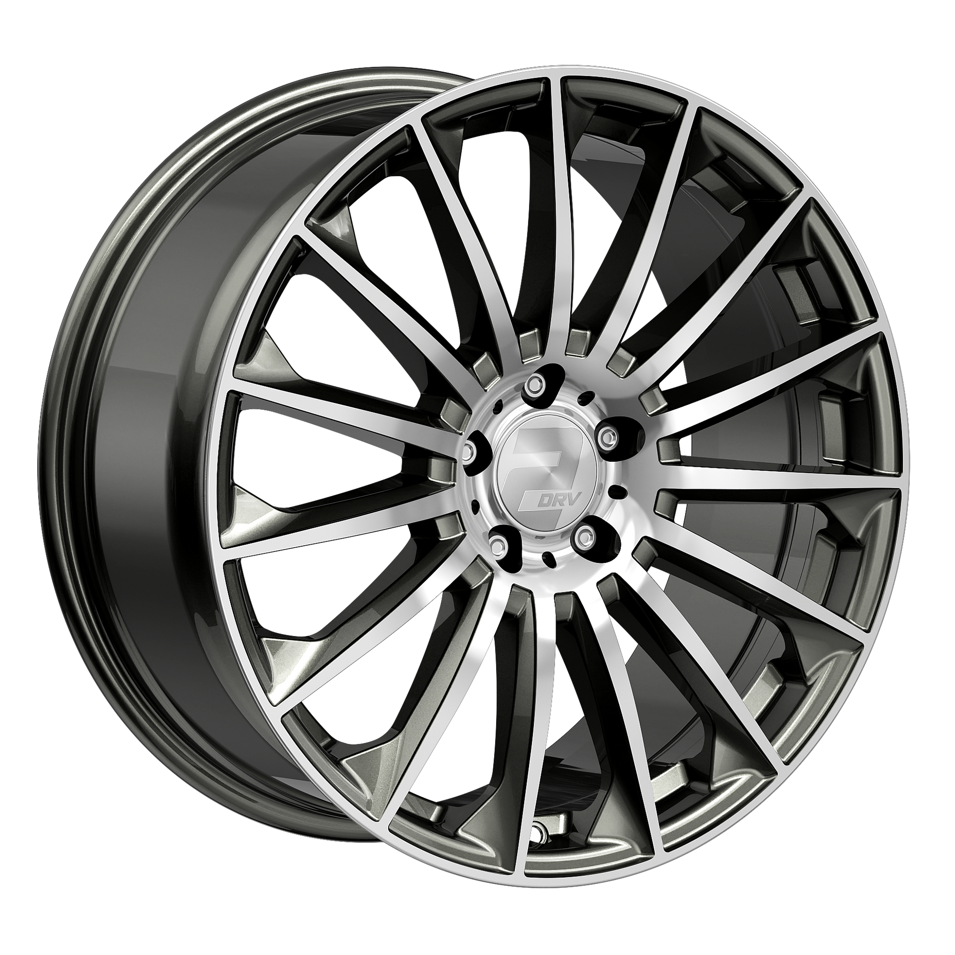 2DRV Felge WH39 Dark Gunmetal Hochglanzpoliert