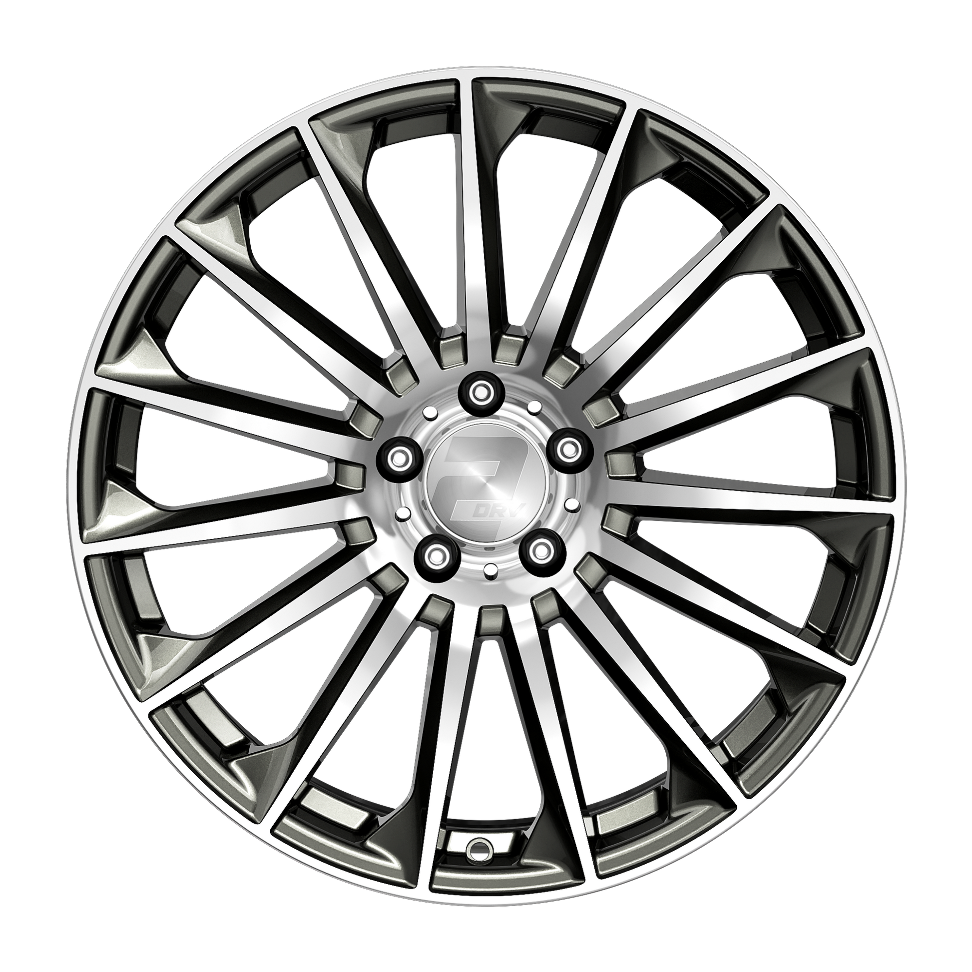 2DRV Felge WH39 Dark Gunmetal Hochglanzpoliert