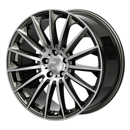 2DRV Felge WH39 Dark Gunmetal Hochglanzpoliert