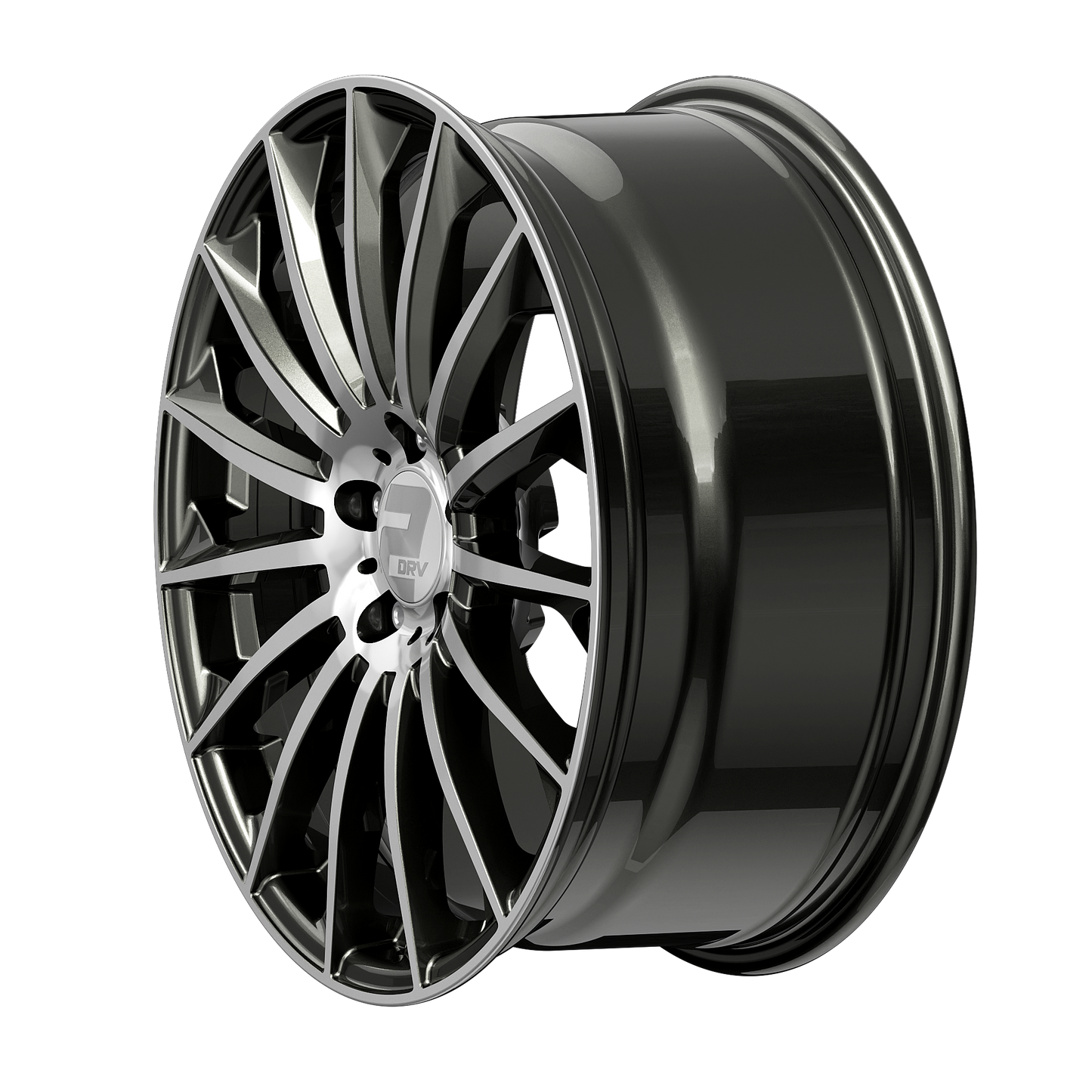 2DRV Felge WH39 Dark Gunmetal Hochglanzpoliert