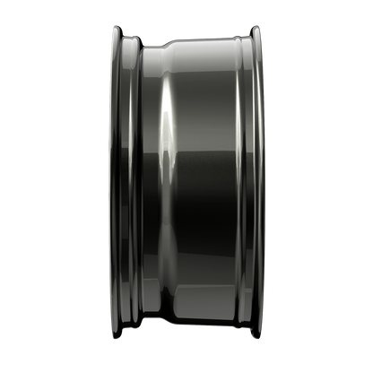 2DRV Felge WH39 Dark Gunmetal lackiert mit Hochglanzpoliertem Felgenbett